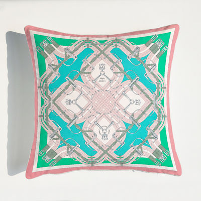 Trang trí nội thất Đệm in Bìa thời trang Sang trọng Hình vuông Jacquard Ném Gối
