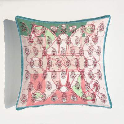 Trang trí nội thất Đệm in Bìa thời trang Sang trọng Hình vuông Jacquard Ném Gối