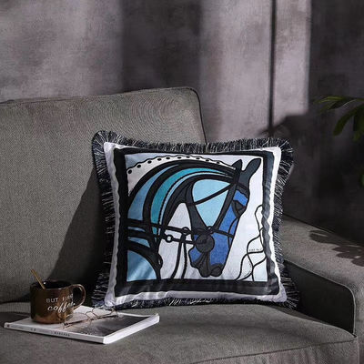Đệm in 43 * 43cm Vỏ gối hình học Vỏ gối 100% Polyester