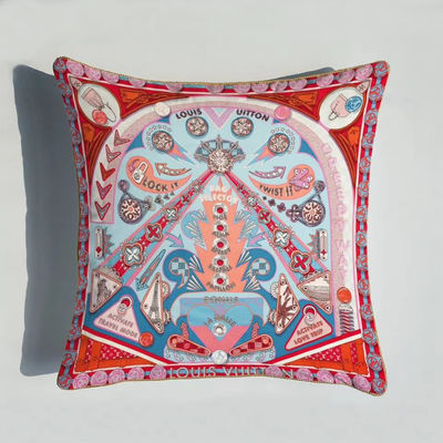 Các mẫu hình học Đệm in Hình vuông 45 * 45 Cm