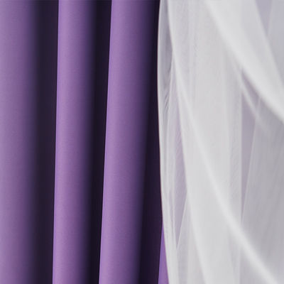 Vải rèm hai mặt mờ Polyester Màn che 90%