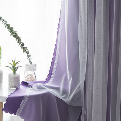 Vải rèm hai mặt mờ Polyester Màn che 90%