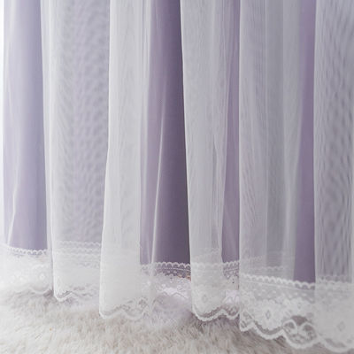 Vải rèm Polyester thêu