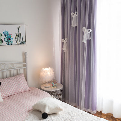 Vải rèm Polyester thêu