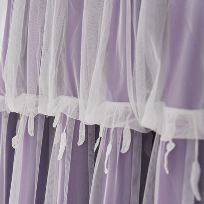Vải rèm Polyester thêu