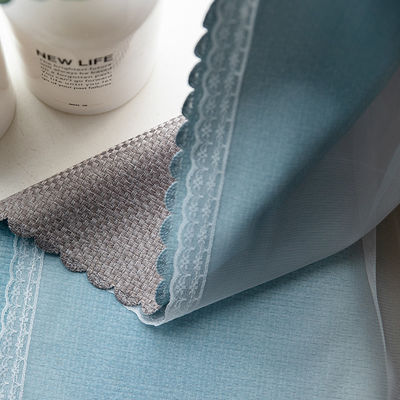 Rèm cửa sổ Vải rèm 100% Polyester Màn cửa sổ Rèm cửa sổ thanh lịch