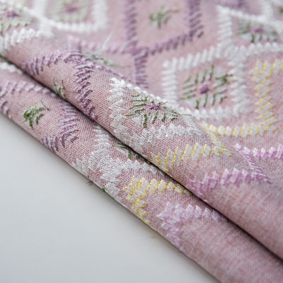 Botanica Cotton Sinh nhật Khăn trải bàn Cây Khối In Vải lanh Tiệc cưới