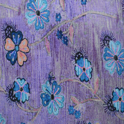 55% Viscose 45% Ramie Váy in kỹ thuật số Vải cotton