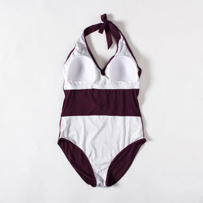 Bãi biển mùa hè Bộ đồ bơi thông thường Polyester Bộ đồ bơi Bikini Bộ đồ tắm không lưng