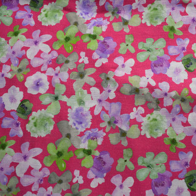 Vải cotton Ramie Polyester Vải dệt nhuộm trơn 30 giây * 41 giây