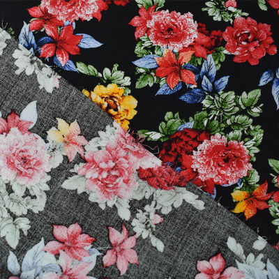 In quay vải Rayon Viscose Vải dệt thoi Hoa dệt