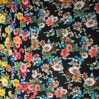 In quay vải Rayon Viscose Vải dệt thoi Hoa dệt