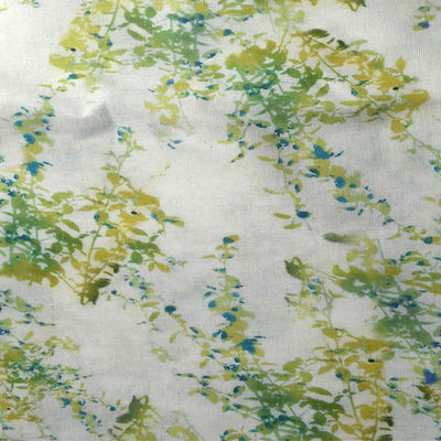 Ramie Blended Polyester In Vải Sọc Trang phục Dệt may tại nhà