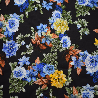 Vải Rayon trơn In kỹ thuật số 100% Vải Rayon
