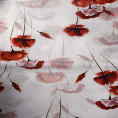 Dệt may Vải in Polyester Vải cotton kẻ sọc vải lanh pha trộn