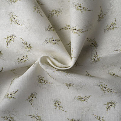 Váy Polyester In vải Vải dệt thoi Vải lanh Ramie