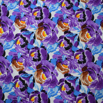 100% Spun Viscose Vải Rayon In Vải Rayon Trọng lượng trung bình
