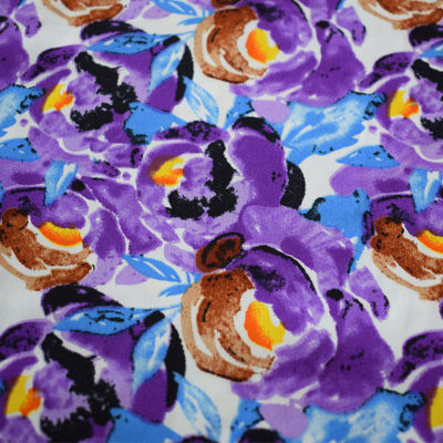 100% Spun Viscose Vải Rayon In Vải Rayon Trọng lượng trung bình