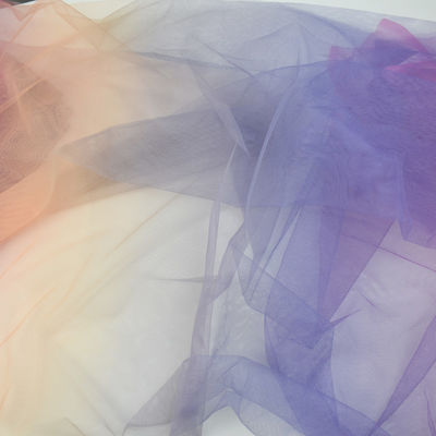 100% nylon vải tuyn cuộn vải tuyn mềm vải lưới ngọc trai