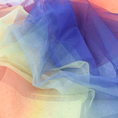 30GSM Polyester mềm Lưới Lưới Cô dâu Vải ren Tulle Đám cưới