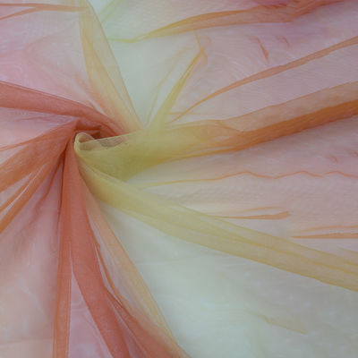 30GSM Polyester mềm Lưới Lưới Cô dâu Vải ren Tulle Đám cưới