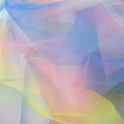 Vải tuyn Nylon mềm mịn Đám cưới long lanh Ảo ảnh Cô dâu Vải tuyn