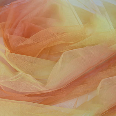 30GSM Polyester mềm Lưới Lưới Cô dâu Vải ren Tulle Đám cưới