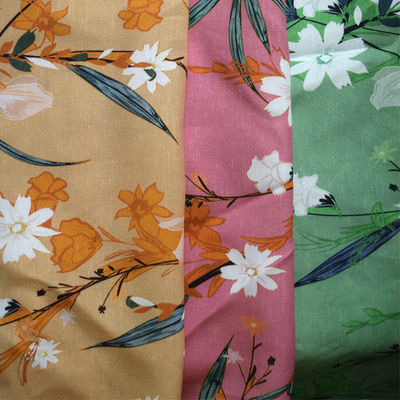 70% Tencel + 20% Ramie + 10% Vải pha Viscose Vải dệt trơn