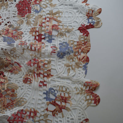 Dệt Polyester Vải Cotton In thêu Trang phục May mặc Jacquard