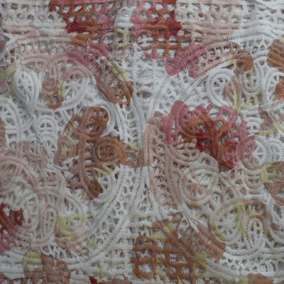 Dệt Polyester Vải Cotton In thêu Trang phục May mặc Jacquard