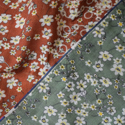 Vải bông Polyester thêu Jacquard cho vải dệt may trang phục