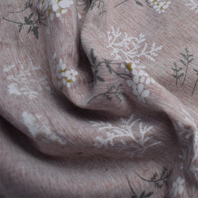 Vải cotton 100 Polyester In kỹ thuật số Váy hoa dệt in Đồng bằng