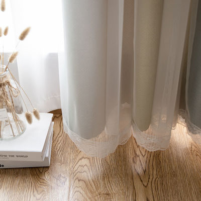 Màn cửa tắm bằng Polyester chống nắng Tự thêu cách nhiệt