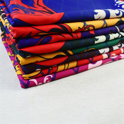 ODM Vải polyester màu đen cho quần áo trang trí tự làm