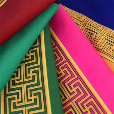 Vải in Polyester tùy chỉnh dệt chống nhăn