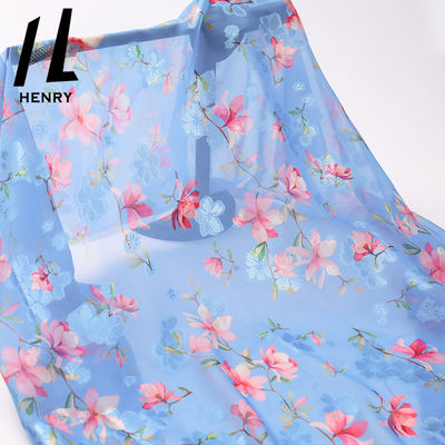 Mẫu váy voan thời trang In kỹ thuật số Vải polyester