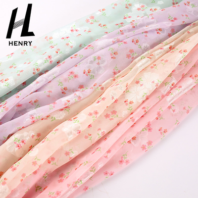 Thời trang lưới vải tuyn mềm Polyester Voan cho váy cưới
