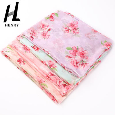 Mô hình tùy chỉnh Vải tuyn mềm Voan In hoa để trang trí tự làm