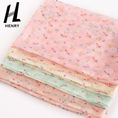 100% Polyester Lưới vải ren Polychrome cho quần áo